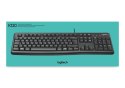 Klawiatura membranowa Logitech K120 920-002479 (USB 2.0; (US); kolor czarny) Logitech