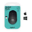 Mysz Logitech M330 910-004909 (USB 2.0; kolor czarny; optyczna) Logitech