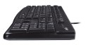 Zestaw klawiatura + mysz Logitech MK120 920-002562 (membranowa; USB 2.0; (US); kolor czarny; optyczna; 1000 DPI) Logitech