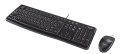 Zestaw klawiatura + mysz Logitech MK120 920-002562 (membranowa; USB 2.0; (US); kolor czarny; optyczna; 1000 DPI) Logitech