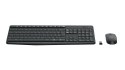 Zestaw klawiatura + mysz membranowa Logitech MK235 920-007931 (USB 3.0; kolor szary; optyczna) Logitech