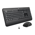 Zestaw klawiatura + mysz membranowa Logitech MK540 920-008685 (USB; kolor czarny; optyczna; 1000 DPI) Logitech