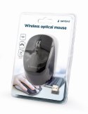 GEMBIRD MYSZ MUSW-4B-05 OPTYCZNA 1600 DPI USB BEZPRZEWODOWA, NANO ODBIORNIK, CZARNA GEMBIRD