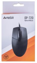 Mysz A4 TECH OP-720 A4TMYS43754 (optyczna; 800 DPI; kolor czarny) A4 TECH