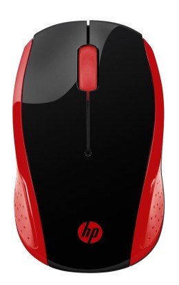 Mysz HP Wireless Mouse 200 Empress Red bezprzewodowa czerwono-czarna 2HU82AA Hewlett-Packard