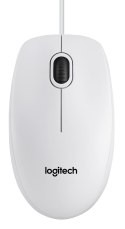 Mysz Logitech B100 910-003360 (optyczna; 800 DPI; kolor biały) Logitech