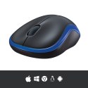 Mysz Logitech M185 910-002239 (optyczna; 1000 DPI; kolor niebieski) Logitech