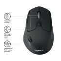 Mysz Logitech M720 TRIATHLON 910-004791 (optyczna; 1000 DPI; kolor czarny) Logitech