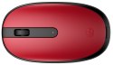 Mysz HP 240 Empire Red Bluetooth Mouse bezprzewodowa czerwono-czarna 43N05AA Hewlett-Packard