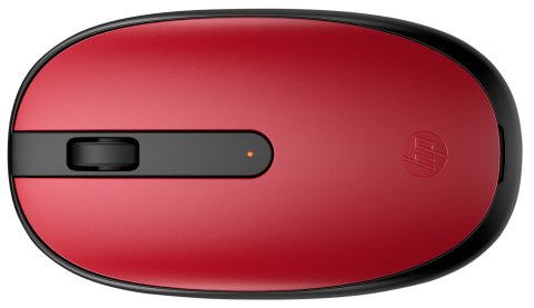 Mysz HP 240 Empire Red Bluetooth Mouse bezprzewodowa czerwono-czarna 43N05AA Hewlett-Packard