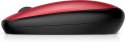 Mysz HP 240 Empire Red Bluetooth Mouse bezprzewodowa czerwono-czarna 43N05AA Hewlett-Packard