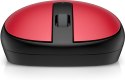 Mysz HP 240 Empire Red Bluetooth Mouse bezprzewodowa czerwono-czarna 43N05AA Hewlett-Packard