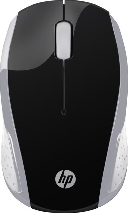 Mysz HP Wireless Mouse 200 Pike Silver bezprzewodowa srebrno-czarna 2HU84AA Hewlett-Packard