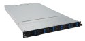 Platforma Asus Rack (1U) RS500A-E12-RS12U AMD Epyc 9004 (16x NVMe, 2xM.2, 2xGPU, 2x1Gbe, IPMI, 1+1 1600W) ASUS