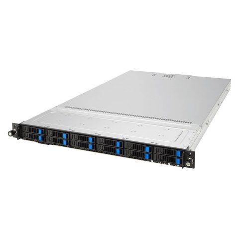 Platforma Asus Rack (1U) RS700A-E12-RS12U AMD Epyc 9004 (12x NVMe, 2xM.2, 1xGPU, 2x10Gbe, IPMI, 1+1 2600W) ASUS