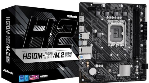 Płyta główna ASRock H610M-H2/M.2 D5 Asrock