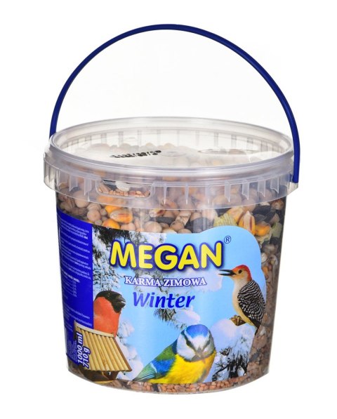 MEGAN Karma zimowa WINTER - mieszanka pełnoporcjowa dla ptaków zimujących - 1 L MEGAN