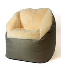 Pufa worek sako FLUFFY kremowy XXL 140x90 Go Gift