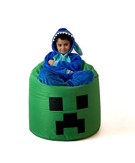 Pufa worek sako MINECRAFT zielony XXL 110x90 Go Gift