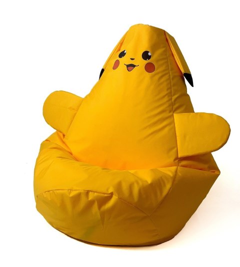 Pufa worek sako PIKACHU żółty L 105x80 Go Gift