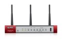 Firewall Zyxel USG 20W-VPN 1xWAN 4xLAN 1xWAN/LAN WiFi 5 SPI firewall: 350 Mbps Max. IPsec VPN: 10 ZyXEL