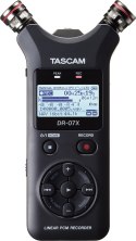 Tascam DR-07X - Przenośny rejestrator cyfrowy z interfejsem USB, zapis na karcie pamięci microSD TASCAM