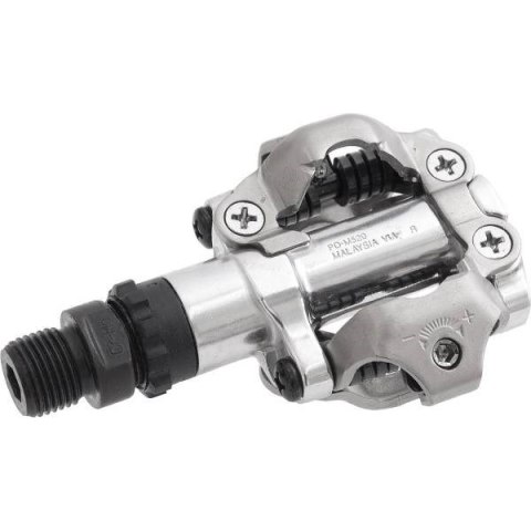 Shimano Pedały SPD PD-M520 Srebrne SHIMANO