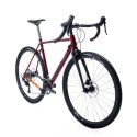 Rower gravel VAAST 700C APEX GRX 50cm XS Gloss Berry Red VAAST