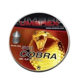 Śrut UMAREX Cobra szpic moletowany 4,5mm 500szt UMAREX