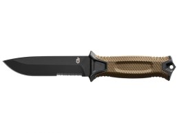 Nóż survivalowy GERBER Strongarm Fixed Serrated Coyote Gerber