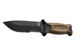 Nóż survivalowy GERBER Strongarm Fixed Serrated Coyote Gerber