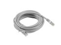 LANBERG PATCHCORD KAT.6 FTP 10M SZARY FLUKE PASSED Lanberg