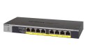 Switch Netgear GS108LP-100EUS 8p PoE 60W* (PoE+: 8p) Unmanaged Gigabit NETGEAR