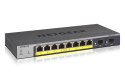 Switch Netgear GS110TP-300EUS 10p PoE 55W (PoE+: 8p) Managed Gigabit NETGEAR