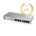 Switch Zyxel GS1008-HP 8p PoE (PoE+: 8) 60W Unmanaged Gigabit ZyXEL