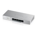 Switch Zyxel GS1200-5HP 5p PoE (PoE+: 4;) 60W Managed Gigabit ZyXEL