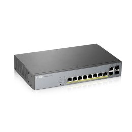 Switch Zyxel GS1350-12HP 12p PoE (PoE+: 8;) 130W Managed Gigabit ZyXEL