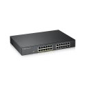 Switch Zyxel GS1900-24EP 24p PoE (PoE+: 12;) 130W Managed Gigabit ZyXEL