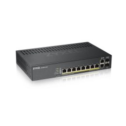 Switch Zyxel GS1920-8HP 10p PoE (PoE+: 8;) 130W Managed Gigabit ZyXEL