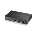 Switch Zyxel GS1920-8HP 10p PoE (PoE+: 8;) 130W Managed Gigabit ZyXEL