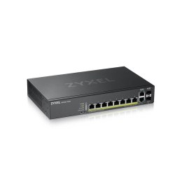 Switch Zyxel GS2220-10HP 10p PoE (PoE+: 8;) 180W Managed Gigabit ZyXEL