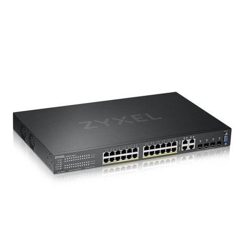 Switch Zyxel GS2220-28HP 28p PoE (PoE+: 24;) 375W Managed Gigabit ZyXEL