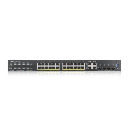 Switch Zyxel GS2220-28HP 28p PoE (PoE+: 24;) 375W Managed Gigabit ZyXEL