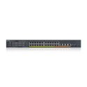 Switch Zyxel XMG1930-30HP 30p PoE (PoE+: 20;PoE++: 8) 700W Managed Multigigabit/10G ZyXEL