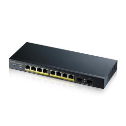 Switch Zyxel GS1900-10HP 10p PoE (PoE+: 8;) 77W Managed Gigabit ZyXEL