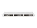 LANBERG PATCH PANEL 24 PORT 1U 19" KAT.6A FTP SZARY PPSA-1024-S Lanberg