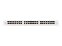 LANBERG PATCH PANEL 24 PORT 1U 19" KAT.6A FTP SZARY PPSA-1024-S Lanberg