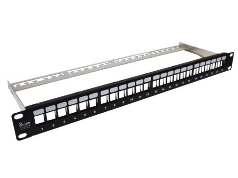 Patch panel A-LAN PK020 (1U; 19"; 24xRJ-45) A-LAN