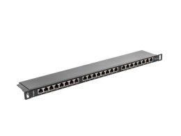 Patch panel Lanberg PPS5-0024-B (0.5U; kat. 5e; 24xRJ-45) Lanberg