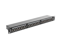 Patch panel Lanberg PPS5-1024-B (1U; kat. 5e; 24xRJ-45) Lanberg